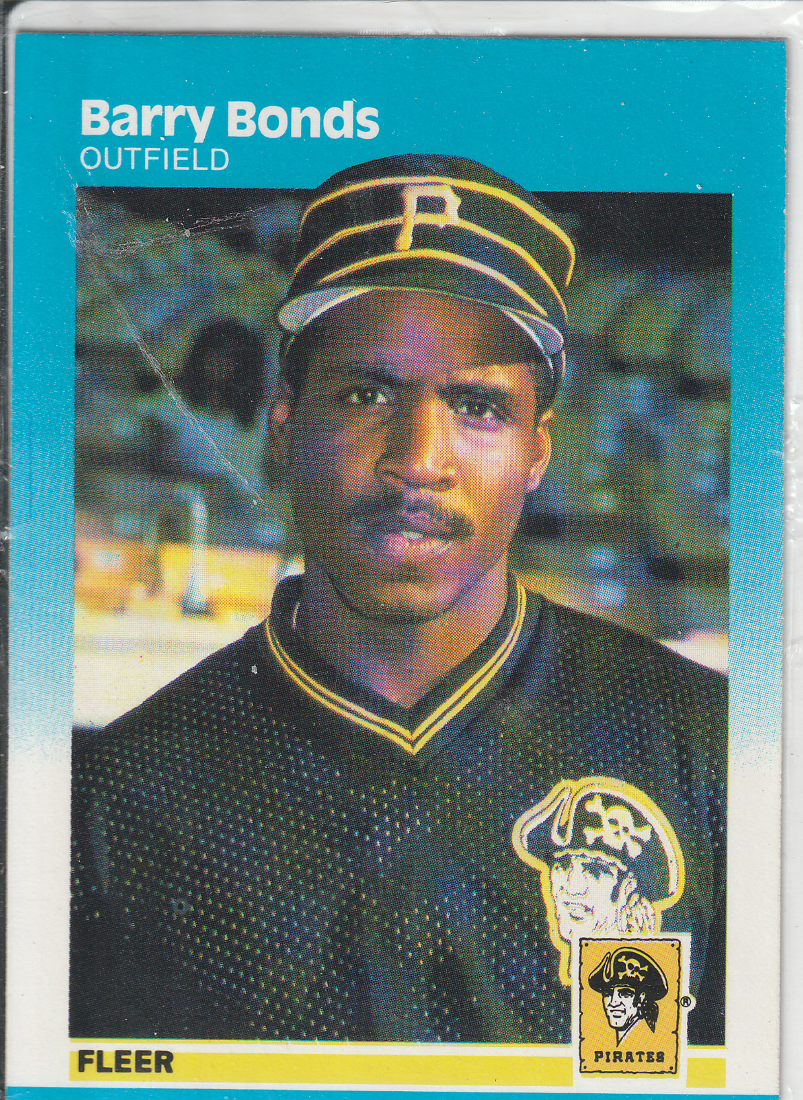 1987 Fleer  Barry Bonds Glossy #604 Rookie Card