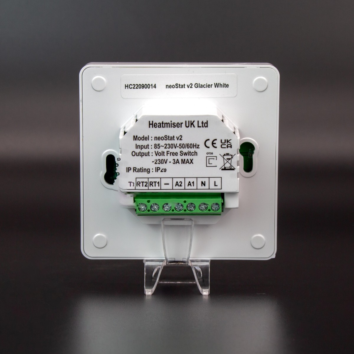Heatmiser NeoStat v2 230v Glacier White Thermostat for Water Underfloor  Heating. 8438506647184 | eBay