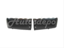 For 2007-2013 Chevy Silverado Rear Steel Primed Bumper Caps Ends Wo Sensor Hole