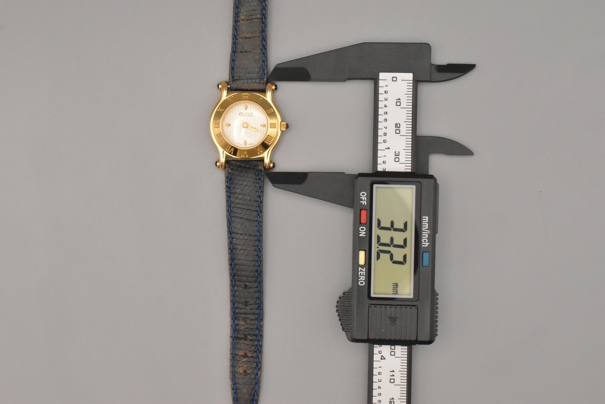 ト*ィ様 美品GUCCIビンテージ時計希少モデル6500 L Vintage GUCCI 6500 L 6500L Gold Quartz Quartz Women's Watch