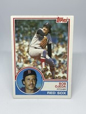 1983 Bob Ojeda #654 Boston Red Sox Topps Free Shipping