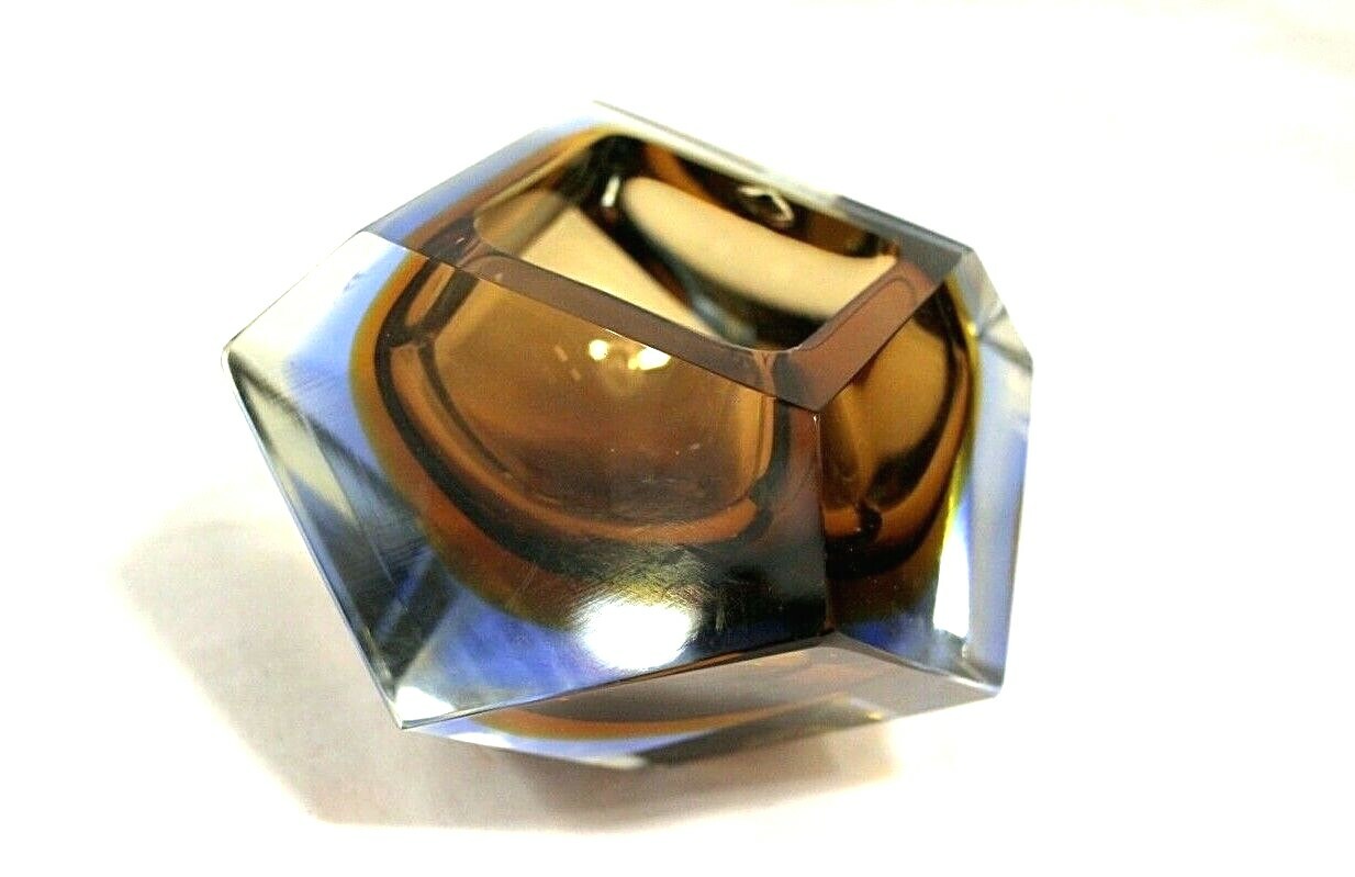 SVUOTA TASCHE VETRO SOMMERSO Alessandro Mandruzzato MURANO ART GLASS PORTA GIOIE Produkcja krajowa o wysokiej wartości