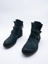 MJUS Damen Stiefelette Ankle Boots Biker Boot...