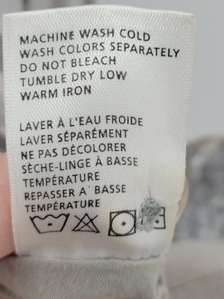 Falda Royal Robbins Mujer 6 Gris Blanco Floral Acampanada Romántica Femenina Algodón Foto 4 de 4