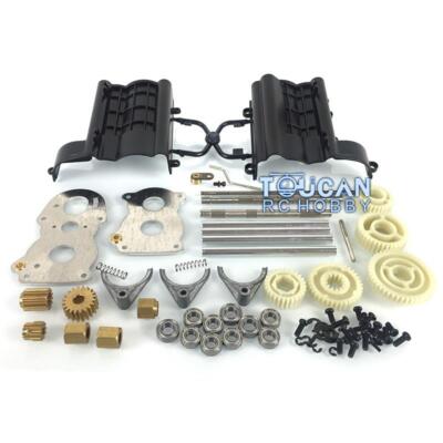 TOUCAN RC Model 1:14 Plastic Gearbox DIY Part for Tamiya Tractor Truck Car Spare