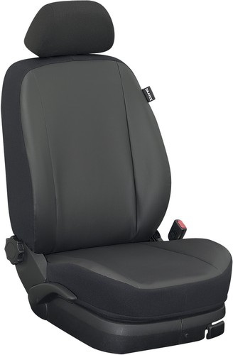 YIBAJIO Autositzbezüge Für VW Caddy 4 IV - Lederoptik & Airbag-kompatibel