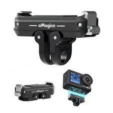 Metal Magnetic Quick Release Base Mount Two-claw Adapter For DJI Action 5Pro/4/3