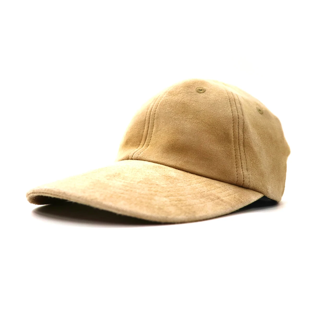 KIJIMA TAKAYUKI Goat Suede Cap 2 Beige Leather 172707 Japan MADE