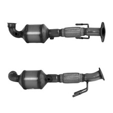 Catalytic Converter Type Approved + Fitting Kit For Ford S-Max 2.0 TDCi Front