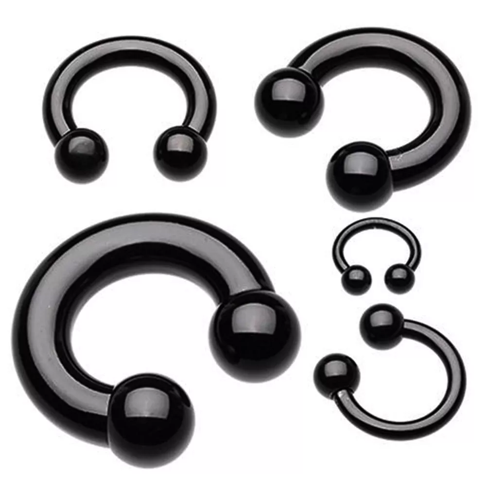 4 gauge horseshoe sale earrings