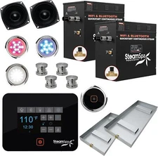 SteamSpa Steam Shower Generator Kit System RVB2100BN-A