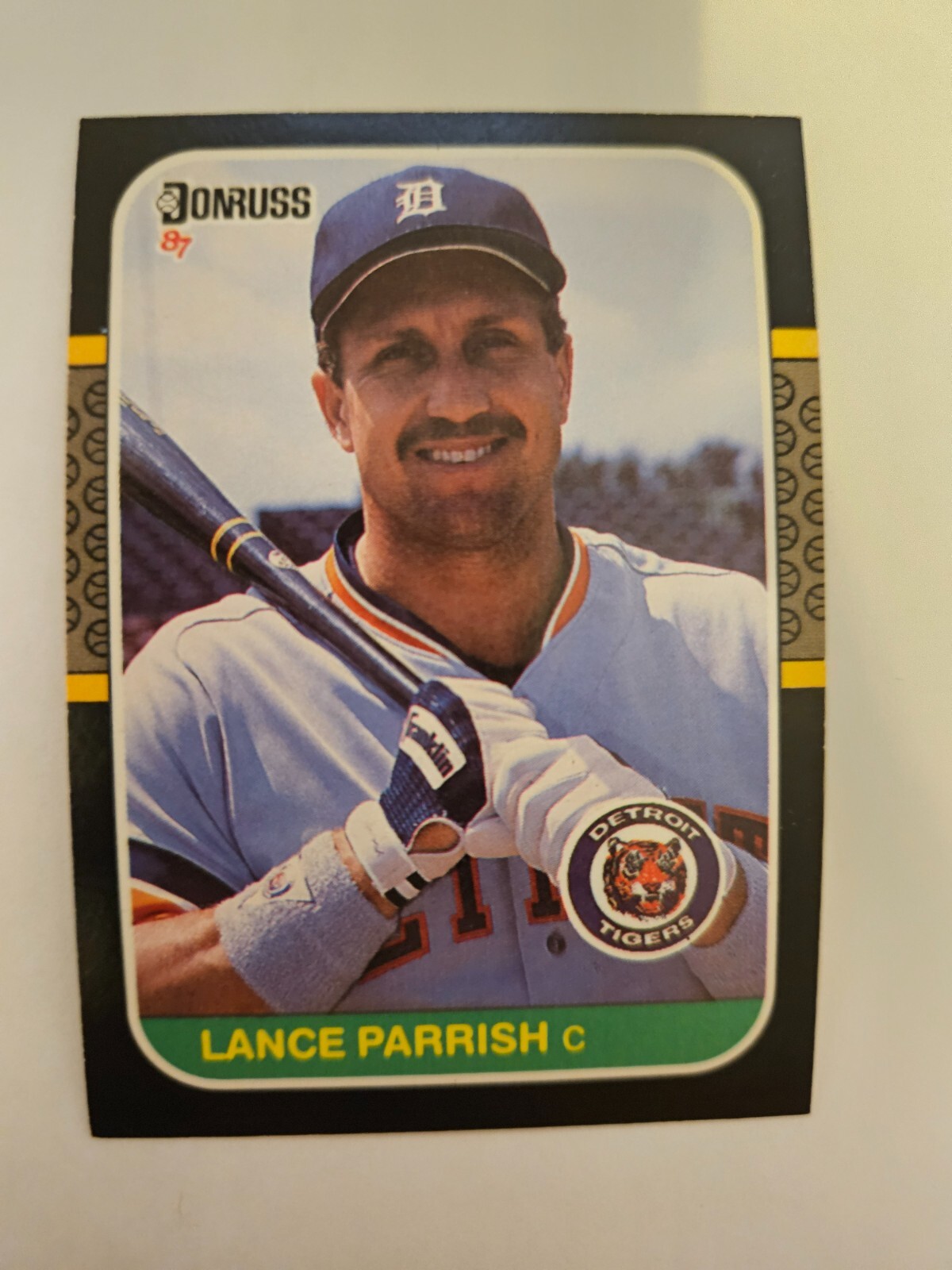 1987 DONRUSS LANCE PARRISH #91 NM