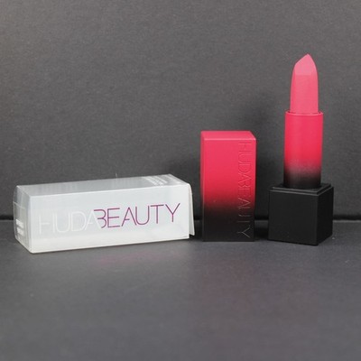 Huda Beauty Power Bullet Matte Lipstick In Spring Break. Smooth long-lasting for
