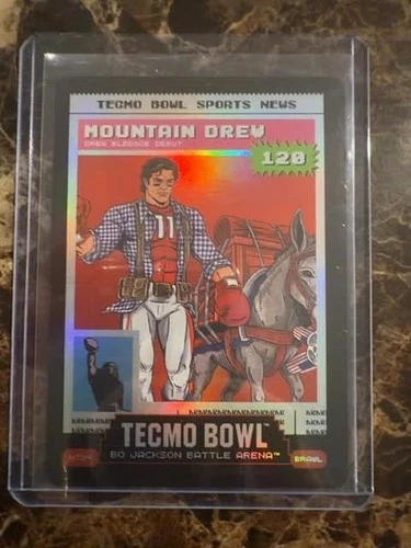 2026 Bo Jackson Battle Arena Mountain Drew (Drew Bledsoe) Brawl Tecmo News #N724
