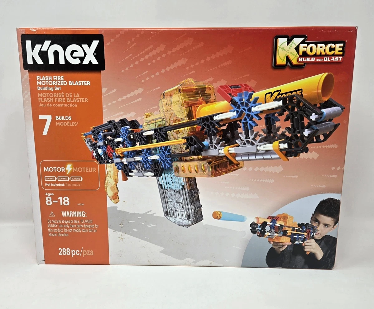 K'NEX K-FORCE Military & Weaponry Building Toy Complete Sets