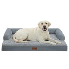 Orthopedic Dog Beds for Extra Large Dogs, Waterproof Egg Crate Foam XL Dog Be...