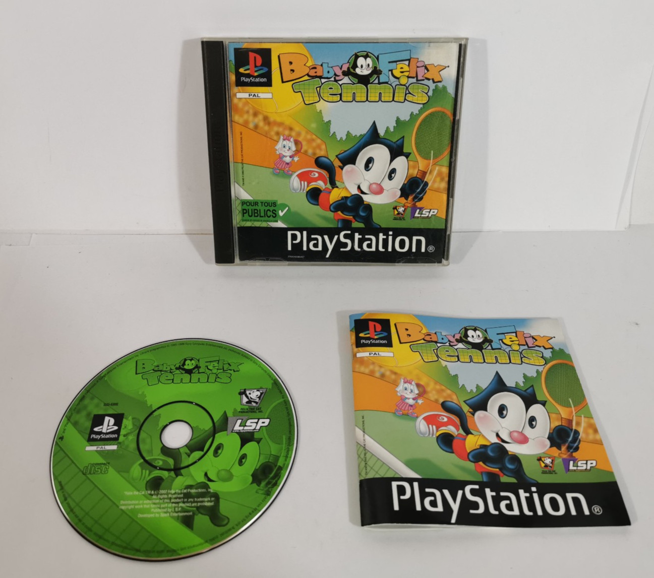 ANCIEN JEU PLAYSTATION PS1 PLAYONE - BABY FELIX TENNIS