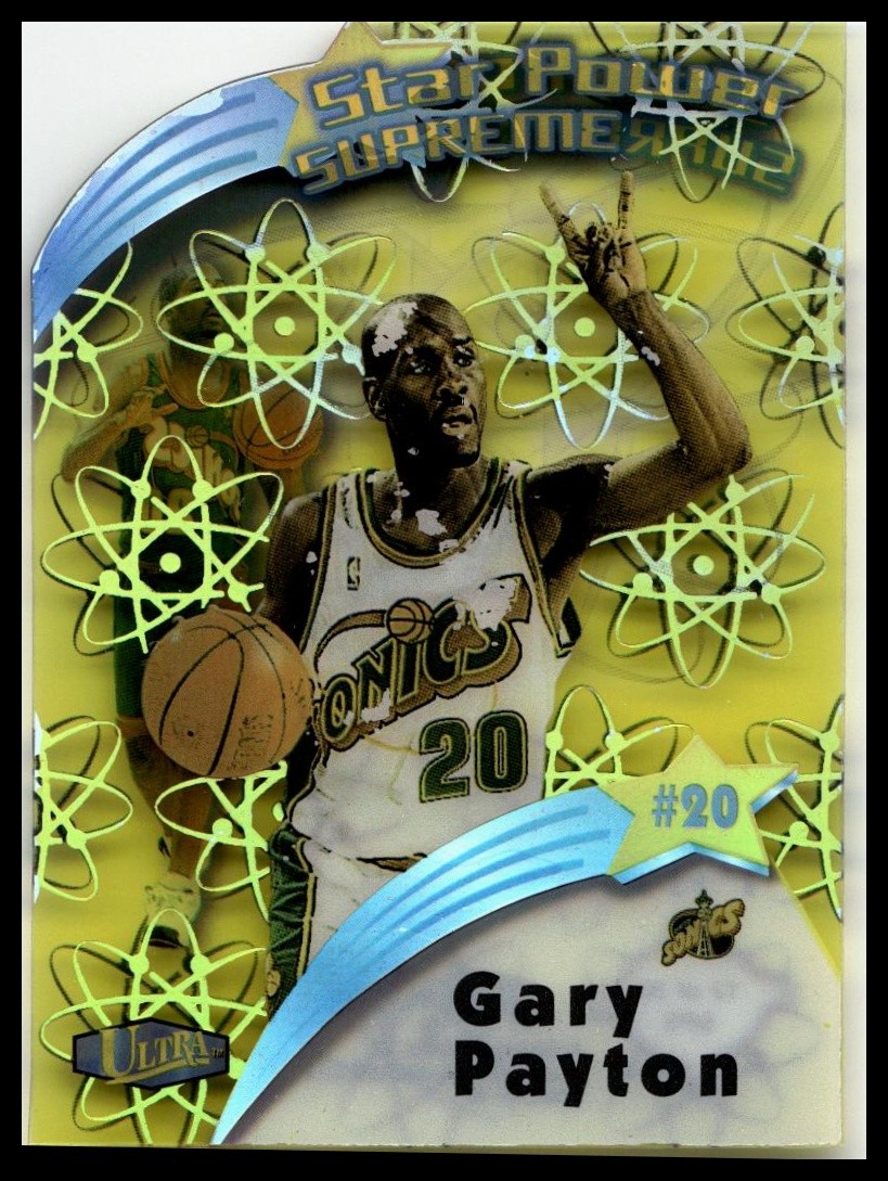 Gary Payton 1997-98 Ultra #12 SPS Star Power Supreme