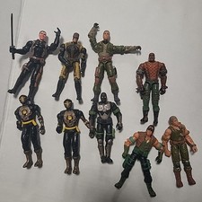 GI Joe Hasbro Lot Of 9, 2002, 2003