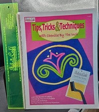 Fabric Cafe Chenille by the Inch Kit Tips Tricks Techniques BOOK RULER ONLY