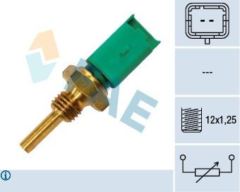 Sensor KüHlmitteltemperatur Fae 33700 FüR Alfa Romeo Passend FüR Fiat Ford-image