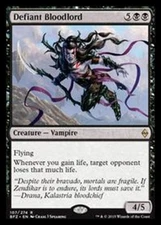 x1 Defiant Bloodlord R MTG Battle For Zendikar M/NM, English