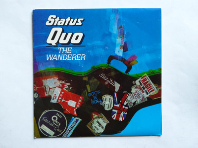 STATUS QUO - The Wanderer / Can't be done - Australian 7'' Vinyl (EX/VG)