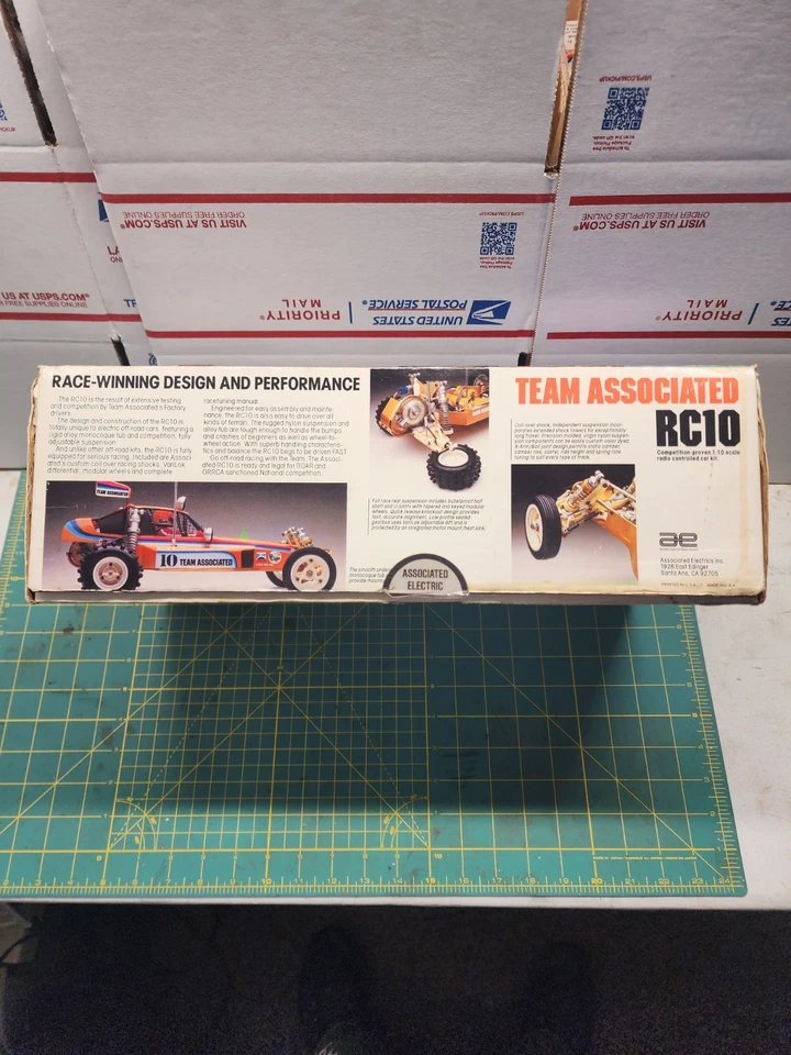EL ORIGINAL VINTAGE 1984 EQUIPO ASOCIADO RC10 UN SELLO EDINGER KIT "MUY RARO" Foto 2 de 4