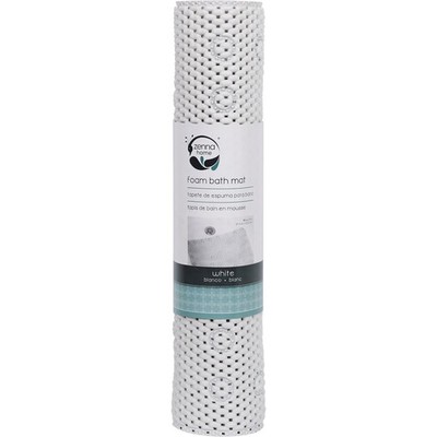 Zenith Zenna Home 17 In. x 36 In. Foam Bath Mat 79WW04 Zenith Zenna Home 79WW04