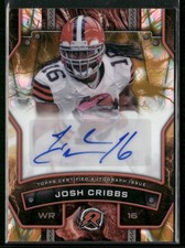 2024 Topps Resurgence #RS-JC Josh Cribbs Resurgence Signatures Gold /50
