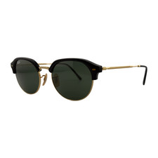 Ray-Ban RB4429 Black on Arista Gold Sunglasses 53mm 20mm 145mm 601/31