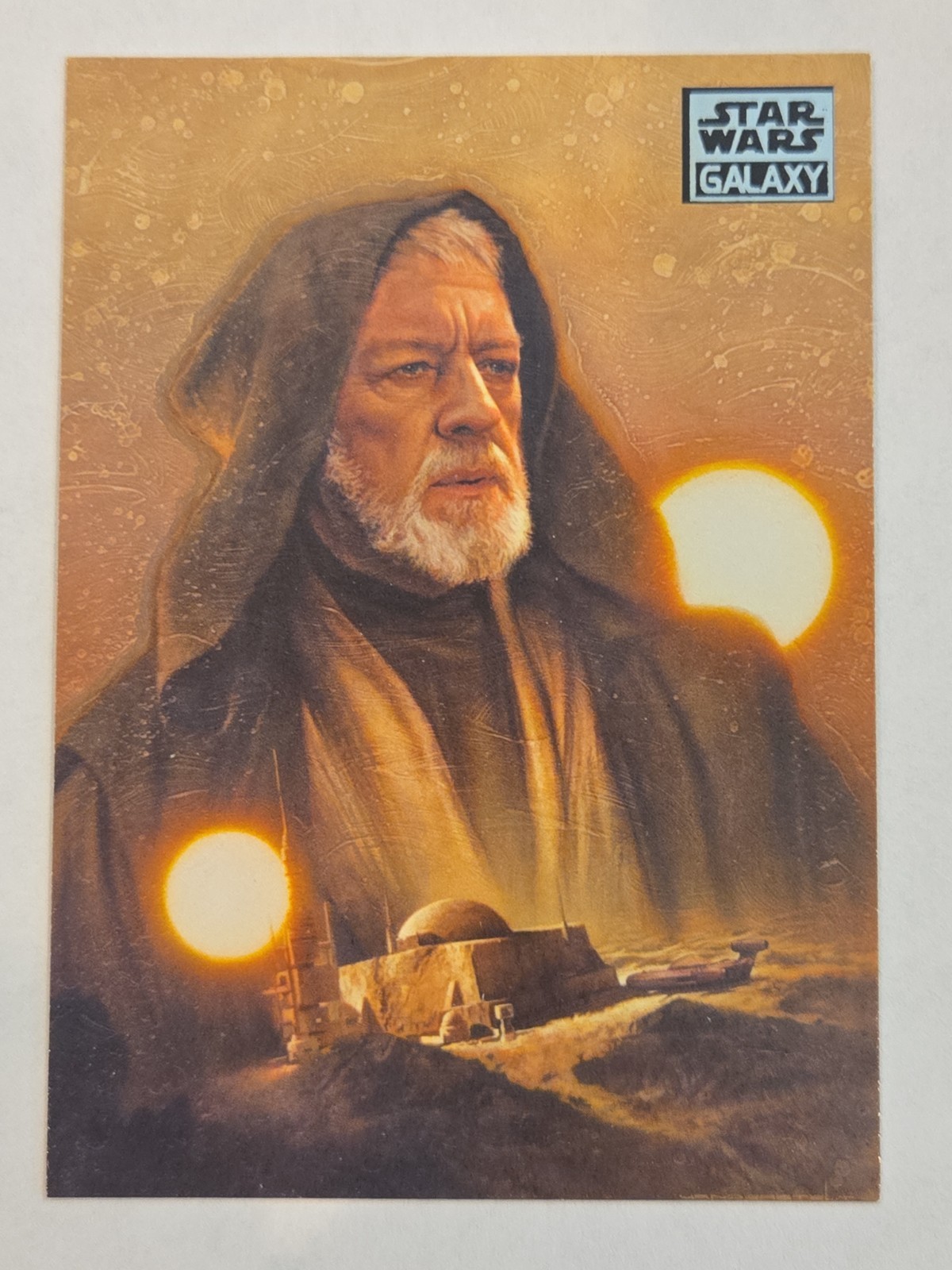 A Jedi on Tatooine #731 Star Wars 2012 Topps Galaxy Series 7 trading card — raw and PSA graded price guide