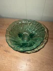 Jeanette Swirl Ultramarine Candy Dish 3 Toed 5.75 inches In EUC
