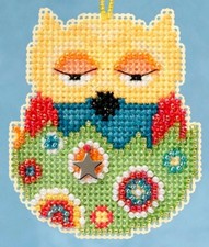 Mill Hill - Owlets - Emma - Charmed Cross Stitch Ornament - MH16-5105