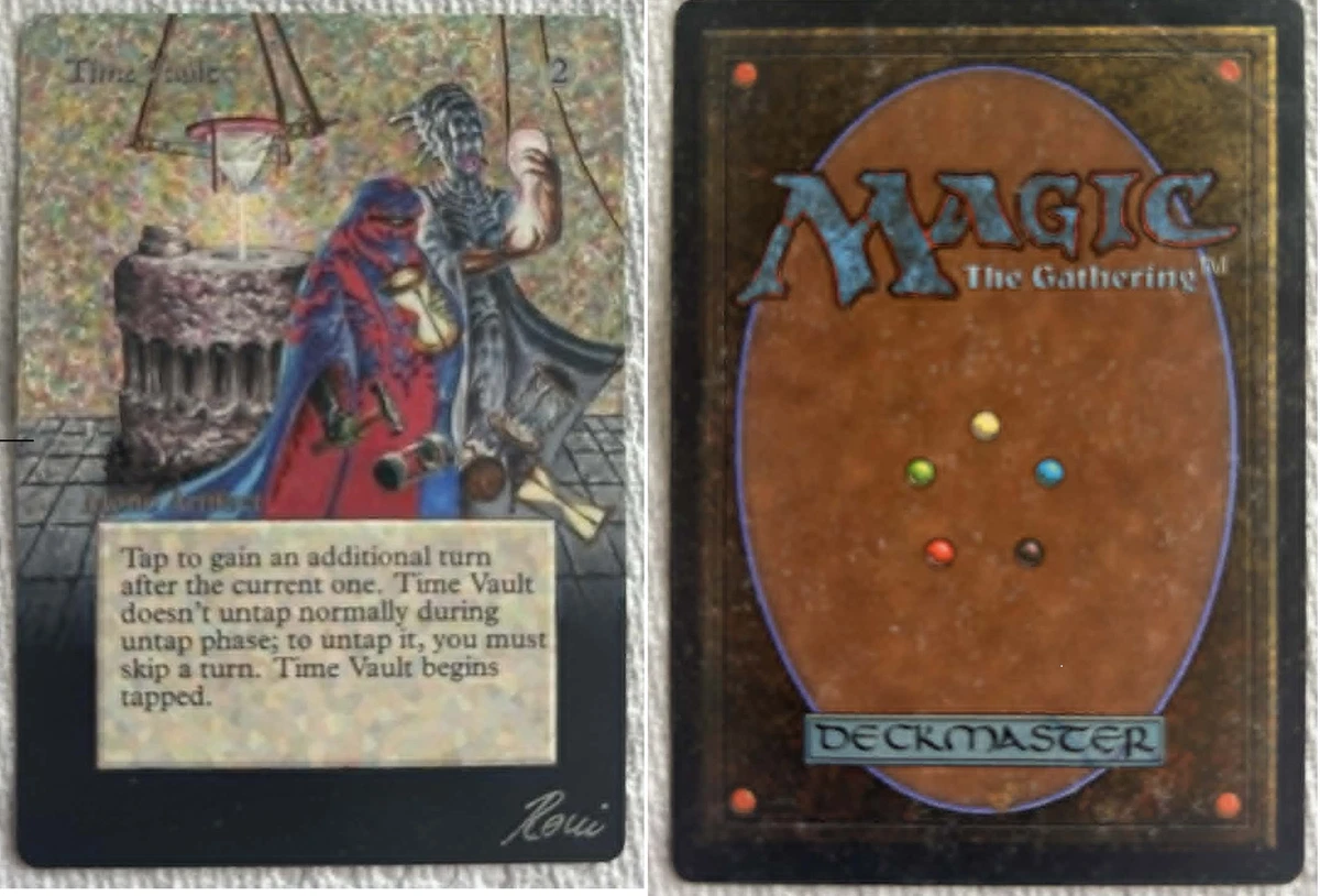 Mtg Unlimited Time Vault for sale | eBay