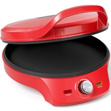 Princess Pizza Maker 115007 Pizzaofen Tischgrill 32cm Antihaft 2000W 180 Grad