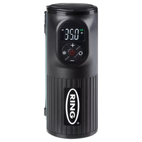 Ring Cordless Handheld Rechargeable Car Tyre Inflator Air Compressor RTC2000