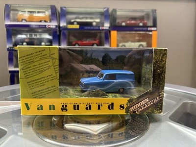 Lledo Vanguards Reliant Regal Super Van Powder Blue Hidden Treasures 1/43 VGC