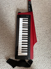 KORG RK-100S2 Keytar 37-Key Red/Black Electronic Keyboard, MIDI Out, vocoder