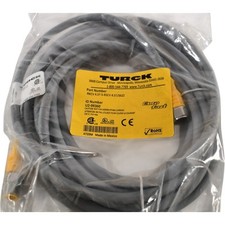 NEW Turck RKCV 4.5T-5-RSCV 4.5T/S622 U2-09360 Cable Cordset 5m / 16ft length