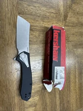 Kershaw 3455 Bracket Assisted Open Frame Lock Cleaver Blade Edc Folding Pocket