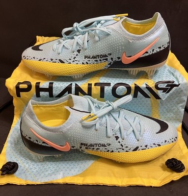 Sz 7.5 - NIKE PHANTOM GT2 ELITE FG  GLACIER ICE YELLOW STRIKE  WMNS 9 NEW