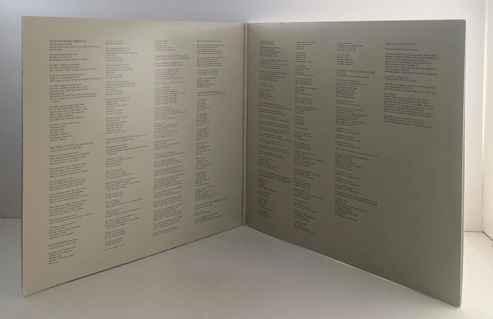 Robert Plant Alison Krauss Eaise the Roof 12" Vinyl Double LP 116101 484 - Image 3 of 4