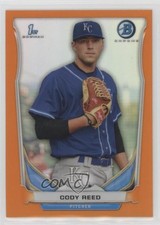 2014 Bowman Prospects Chrome Orange Refractor 7/25 Cody Reed #BCP38 c5r