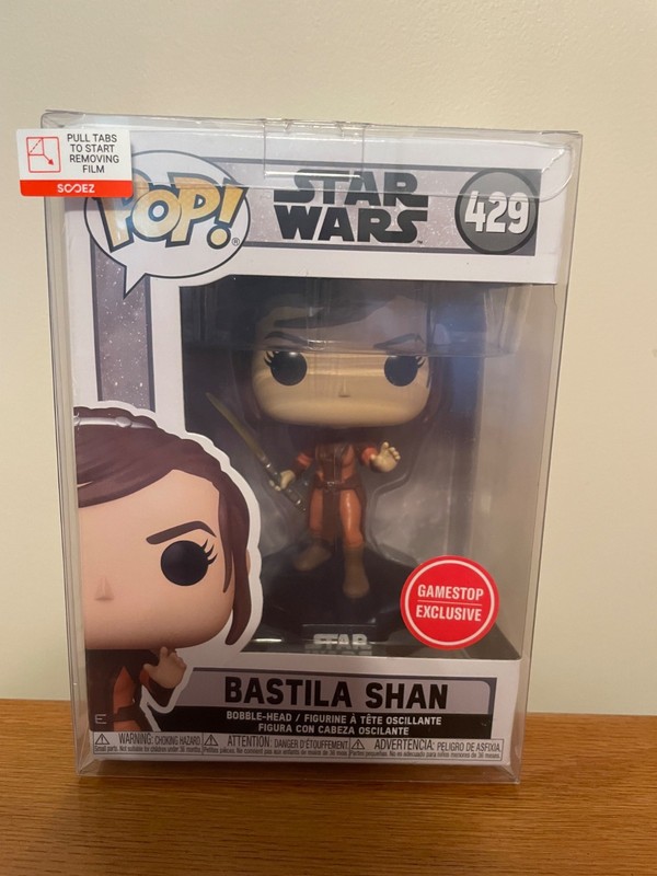 Funko Pop! Star Wars 429 Bastila Shan Gamestop Exclusive Vinyl Figure