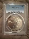1922 peace dollar MS62