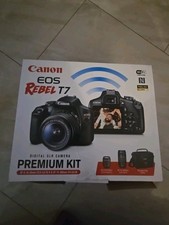 Canon EOS Rebel T7 24.1MP Digital Camera - Black Kit with 18-55mm and 75-300mm