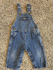 Oshkosh B Gosh 18 Month Classic Denim Overalls 100 Cotton