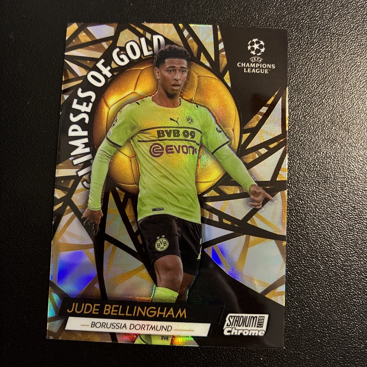 2021-22 Topps Stadium Club Chrome UCL Jude Bellingham #22 for sale