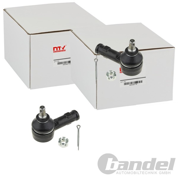 2X NTY SpurstangenkÖPfe Passend FüR Mitsubishi Colt I Lancer Space Links+Rechts-image